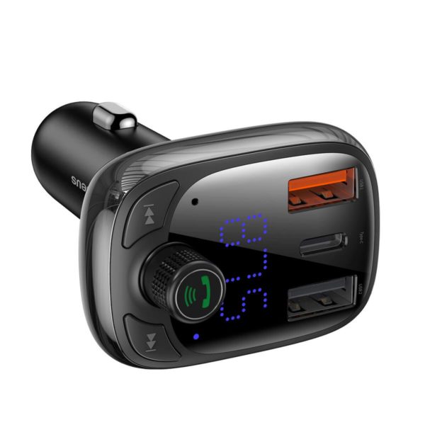 Chargeur de voiture MP3 sans fil Baseus T typed S-13