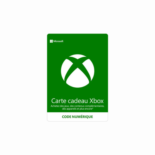 Carte Xbox 13 000 CFA